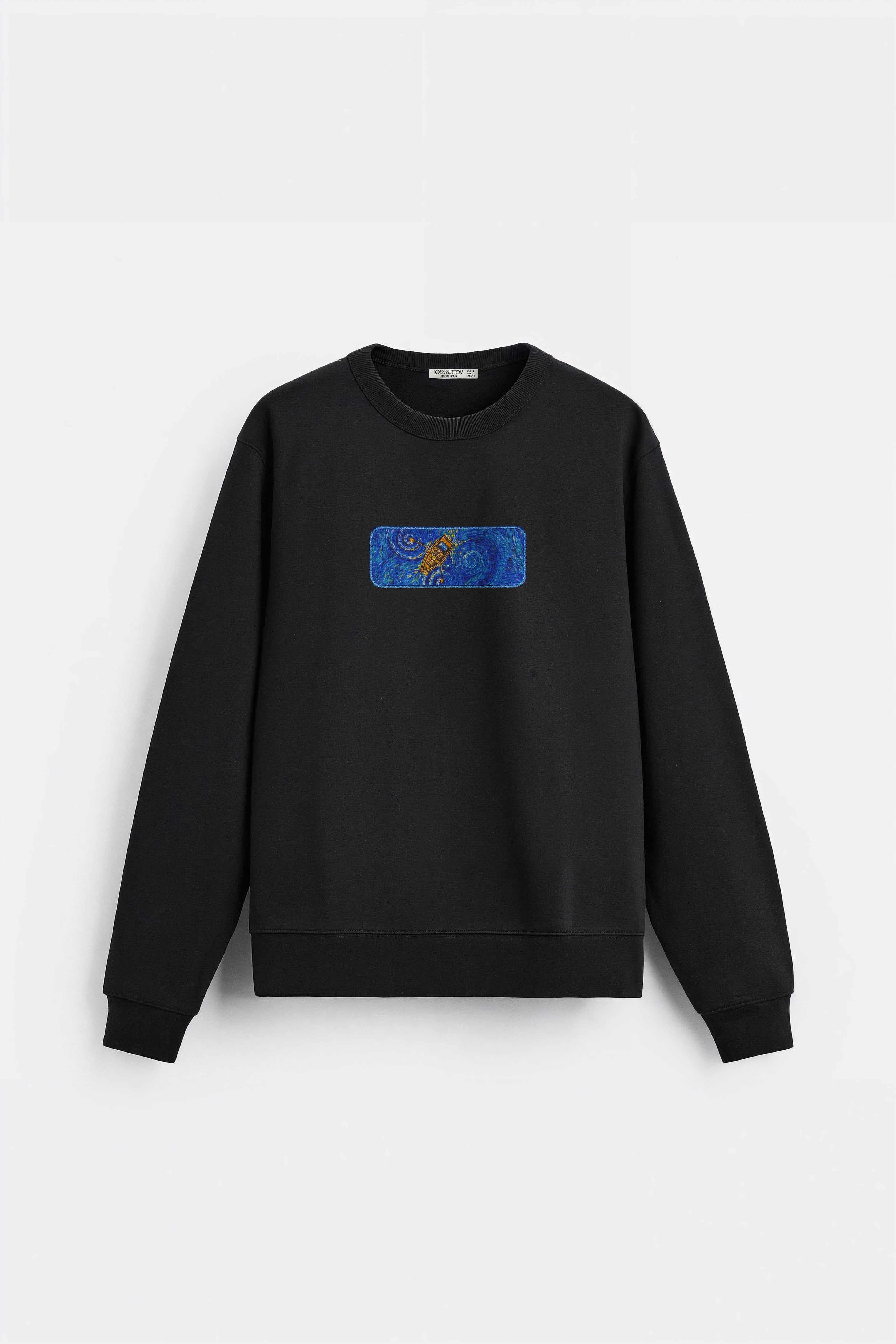 Alone Boat Sweatshirt Oversize