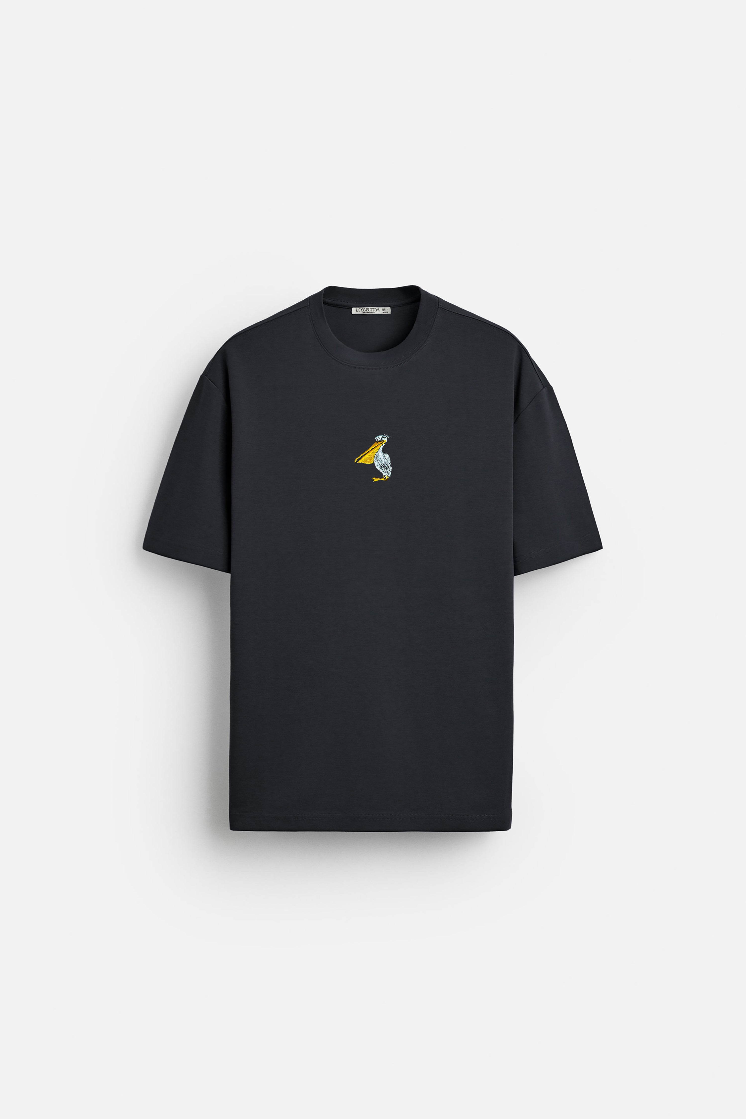 Oversize T-Shirt Pelican Nakış