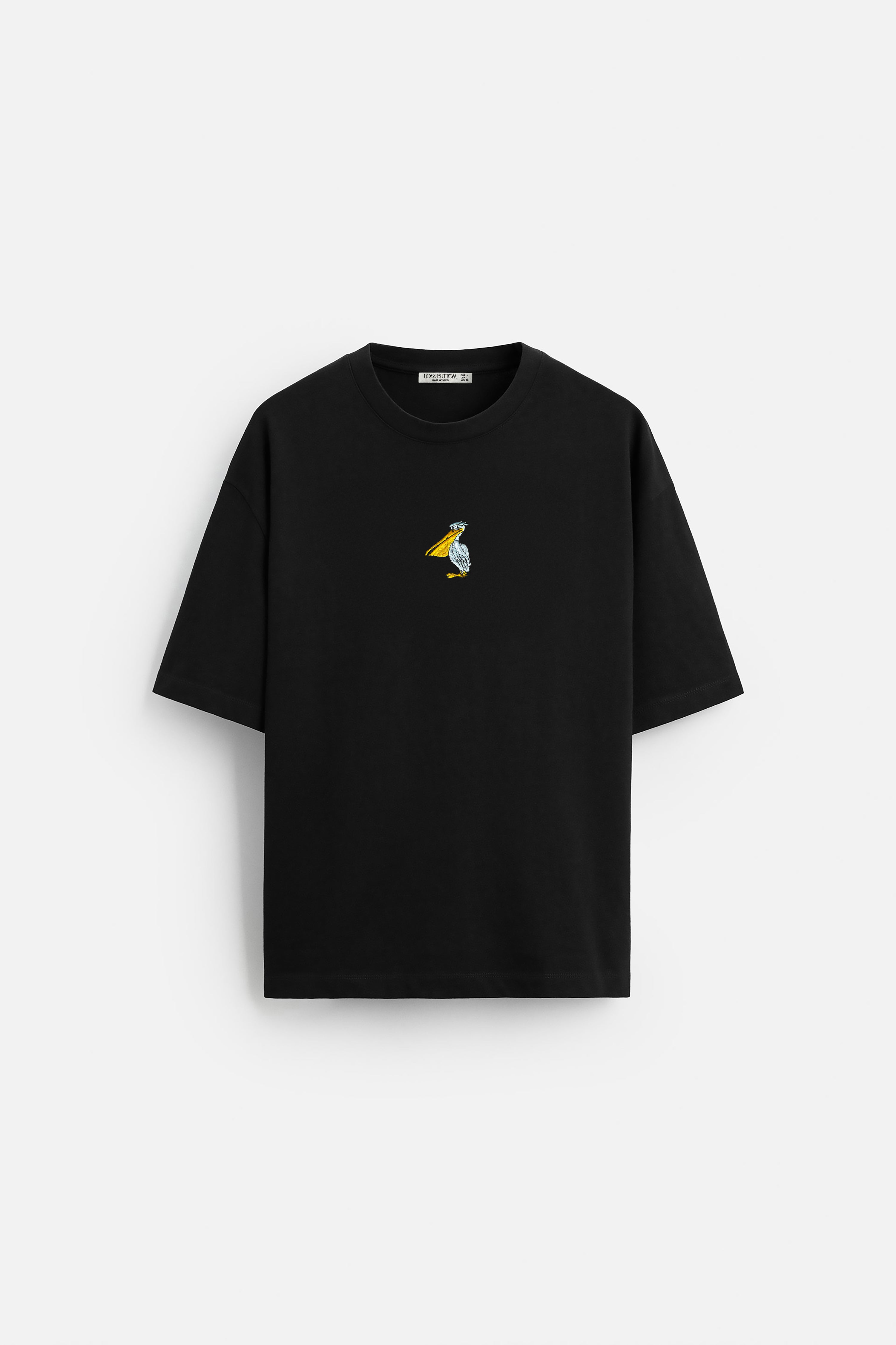 Oversize T-Shirt Pelican Nakış