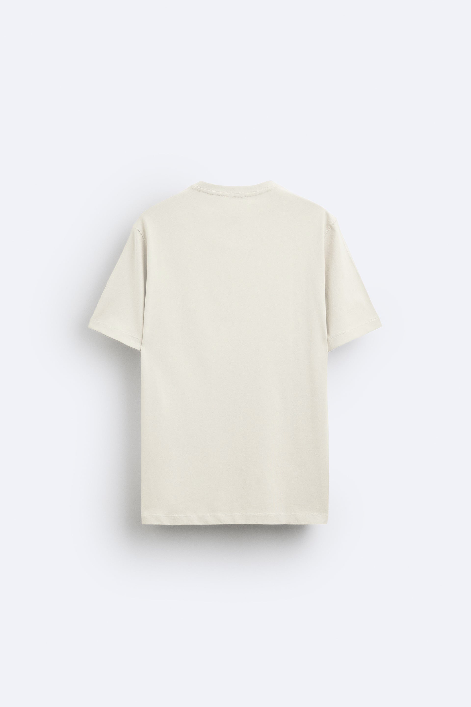 Ağır Kumaş Oversize Basic Kabartma Logo T-Shirt