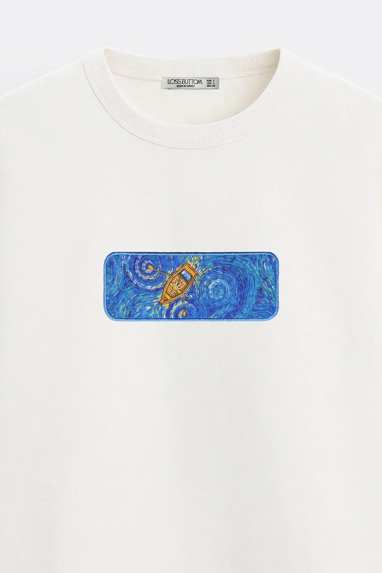 Alone Boat Sweatshirt Oversize