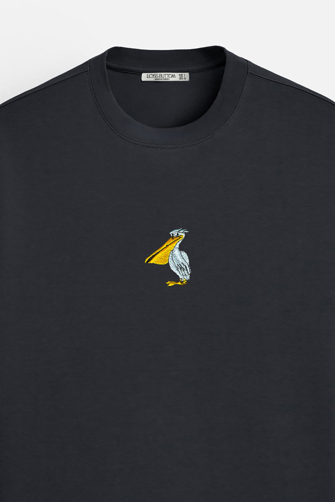 Oversize T-Shirt Pelican Nakış