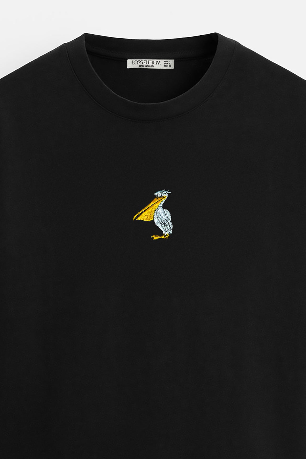 Oversize T-Shirt Pelican Nakış