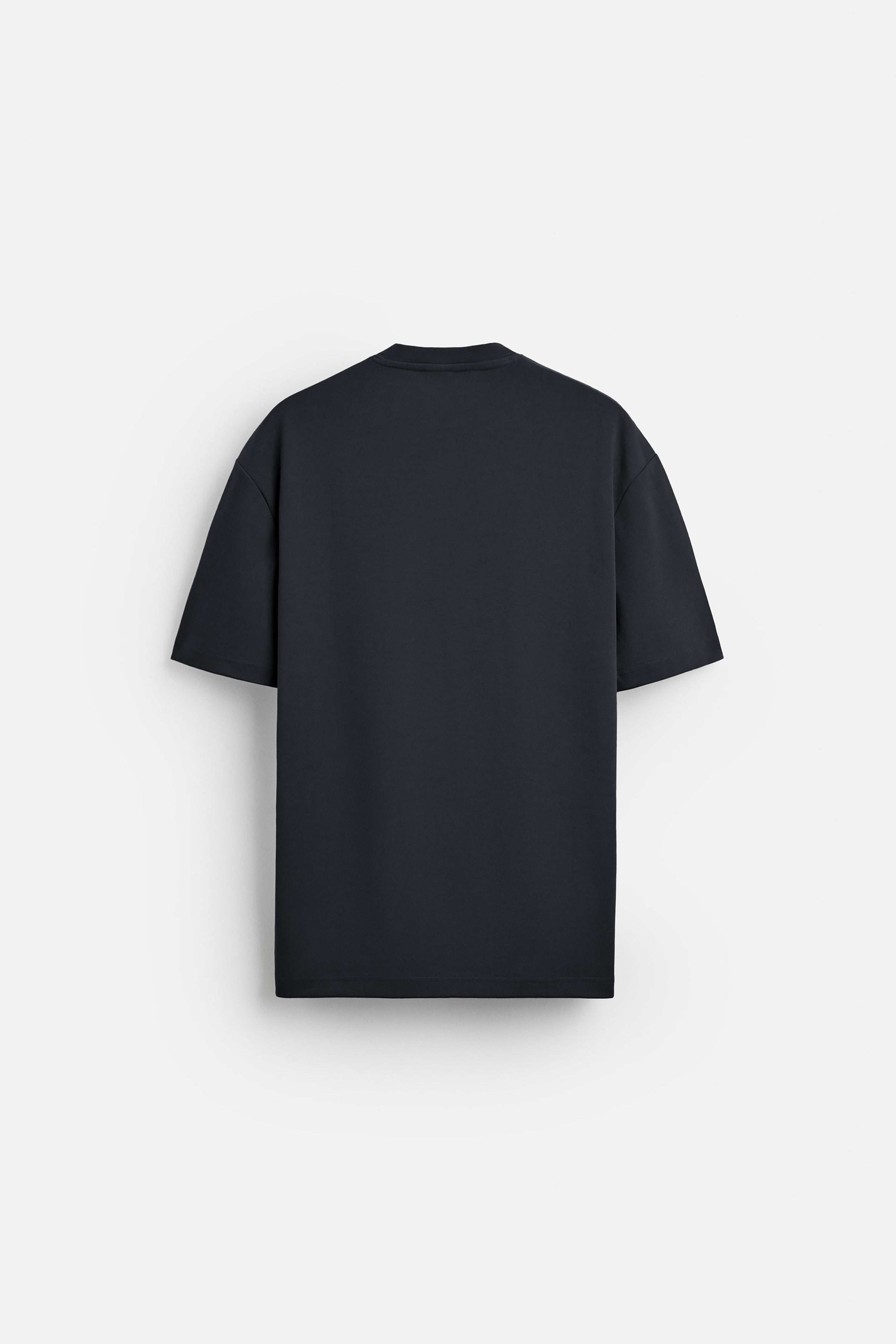 Oversize Basic Tek Renk T-Shirt