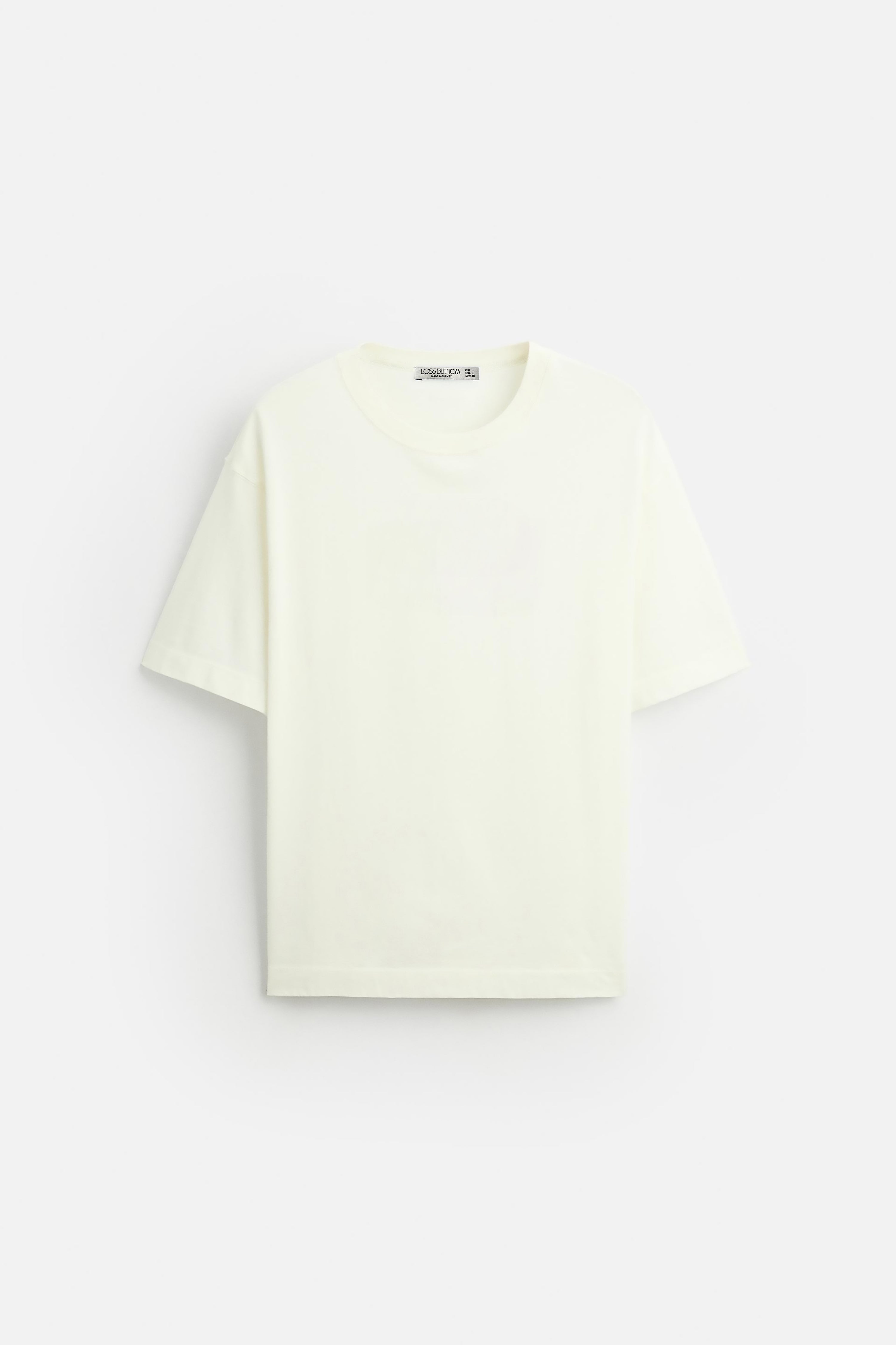 Oversize Basic Tek Renk T-Shirt