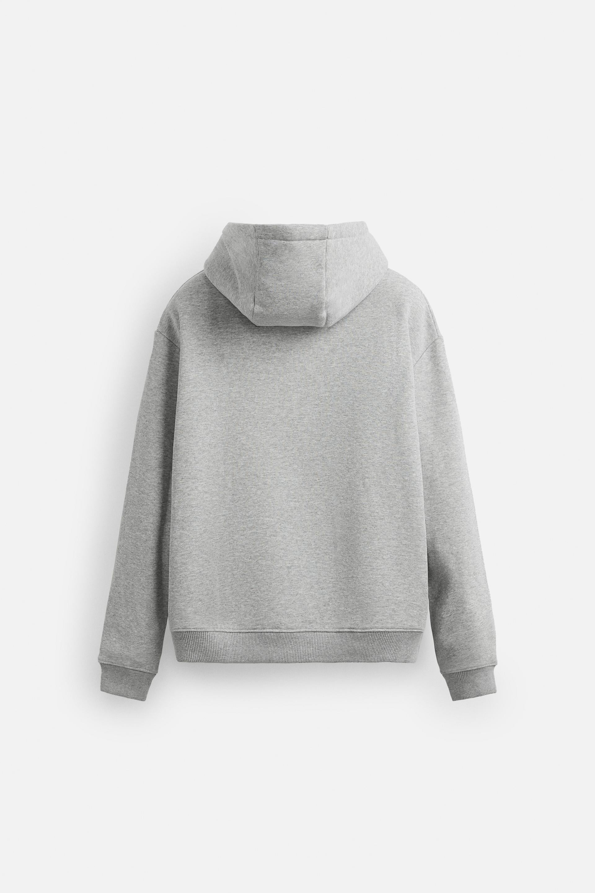 Oversize Hoodie Rain Man Kenar Buttom Nakış