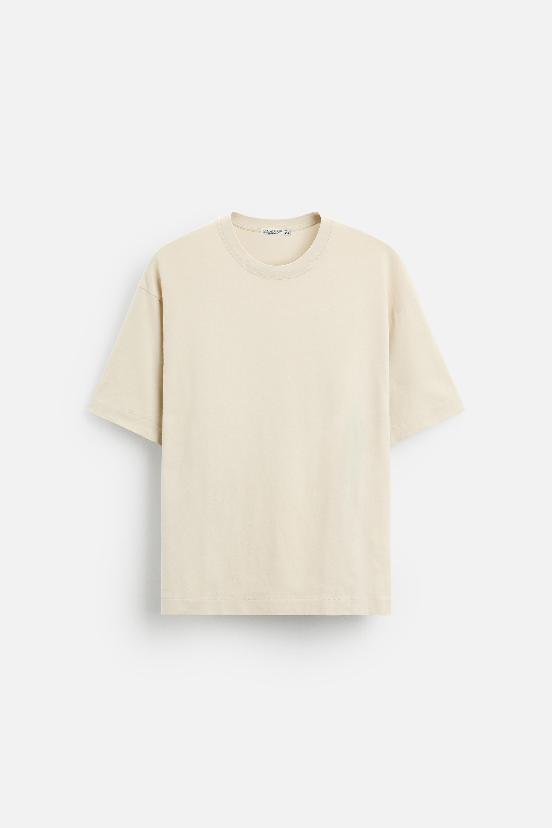 Oversize Basic Tek Renk T-Shirt