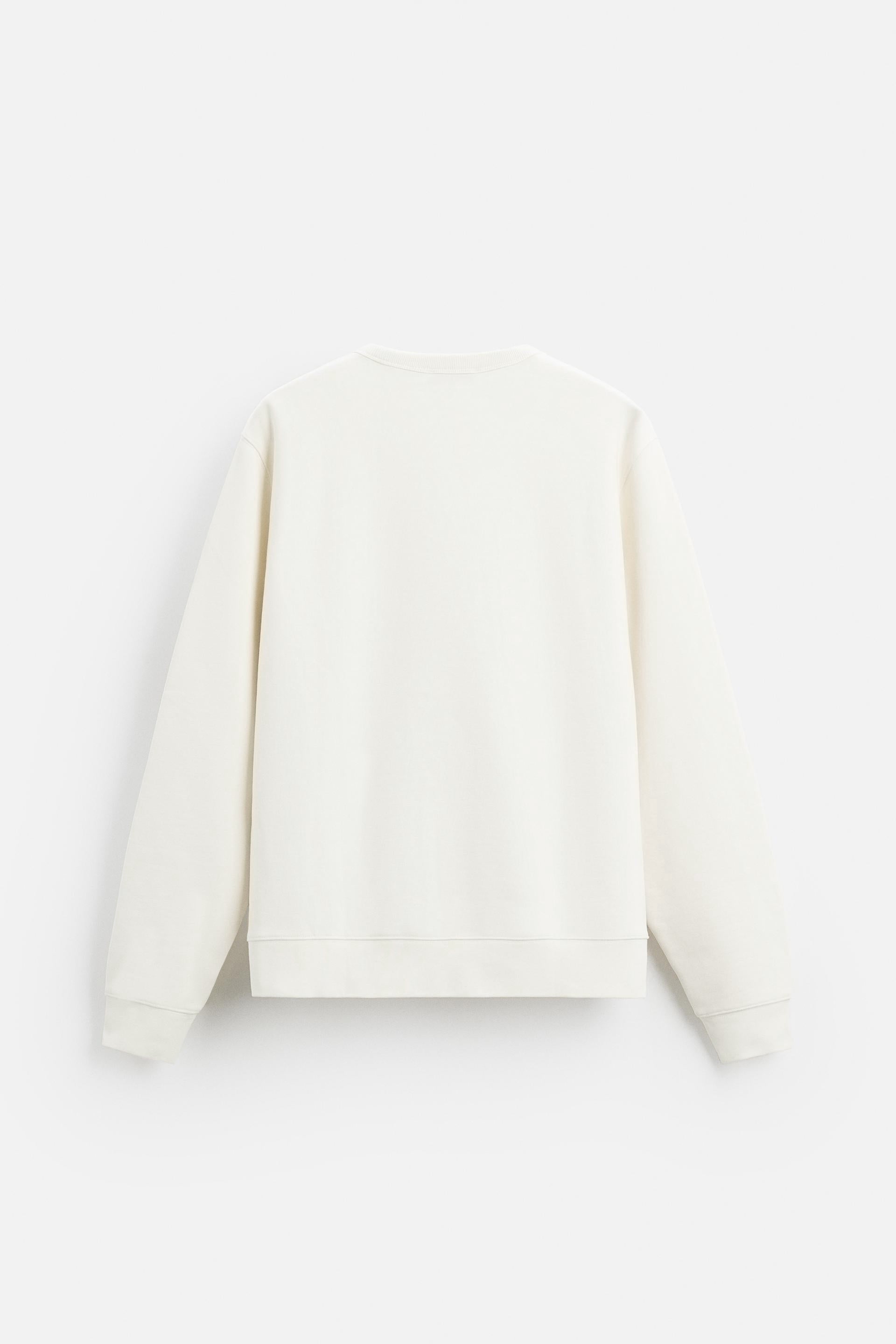 Rain Man Kenar Nakışlı Oversize Sweatshirt