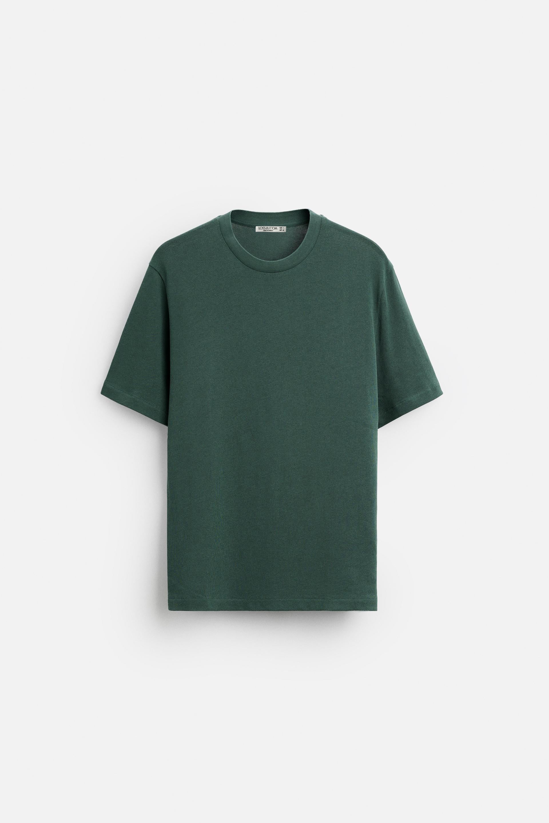 Oversize Basic Tek Renk T-Shirt