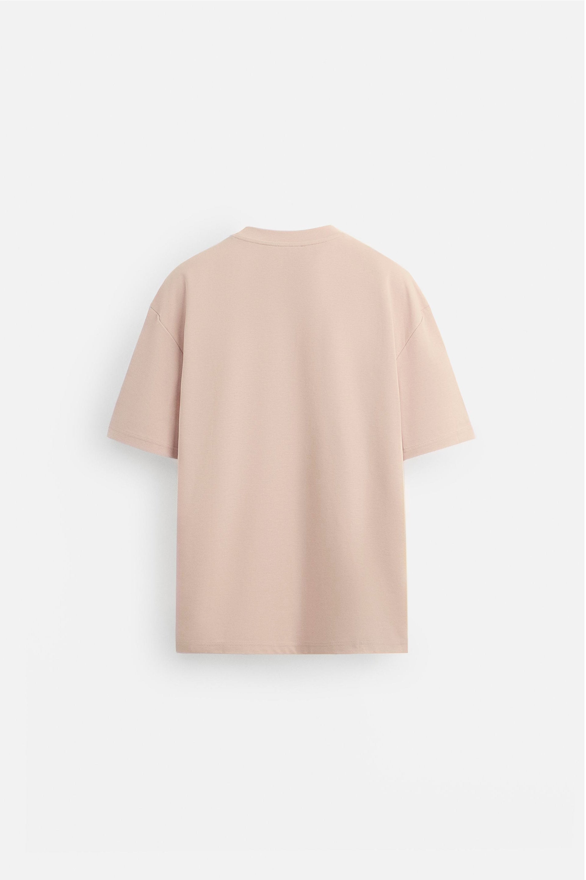 Relax Fit Basic Tek Renk T-Shirt