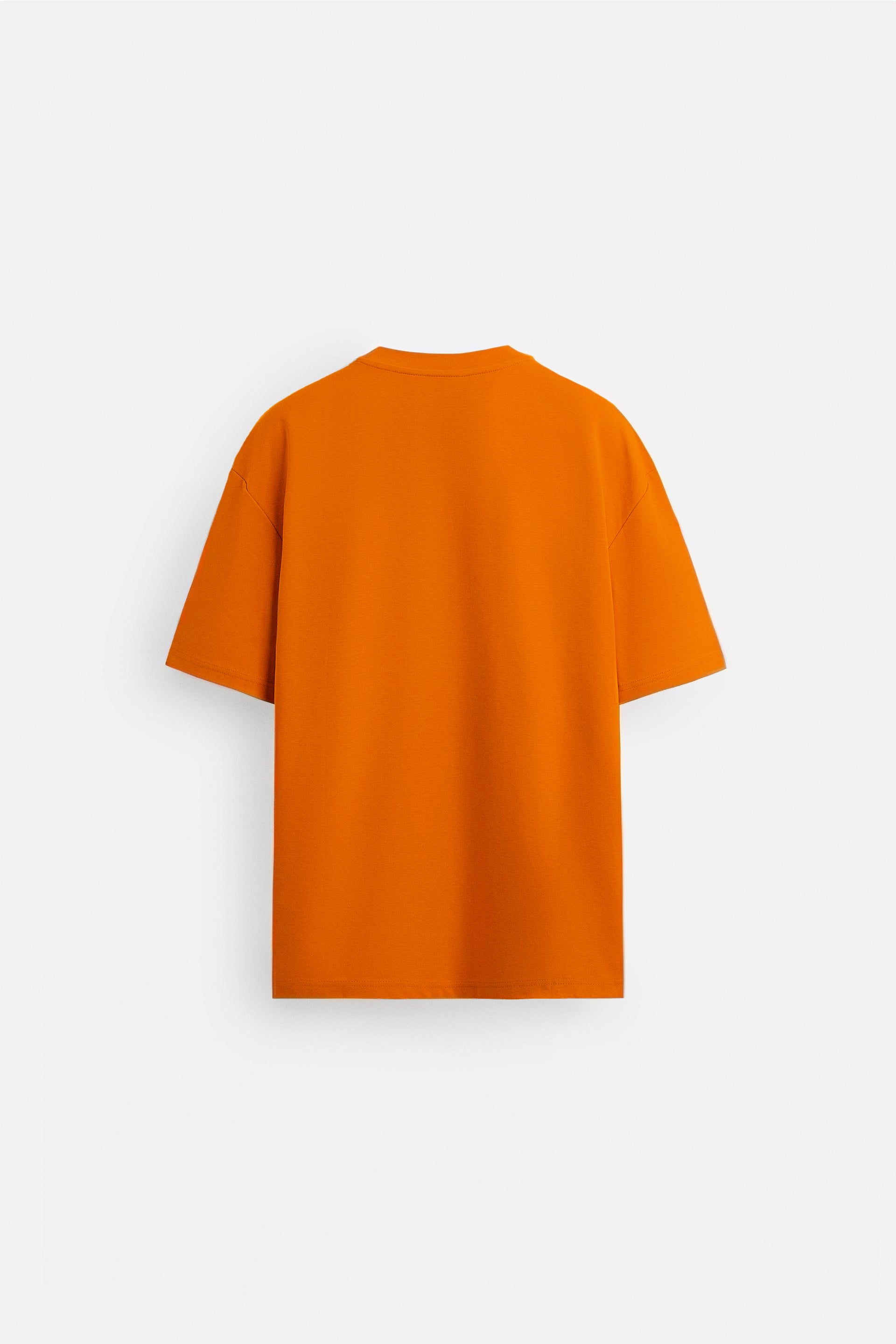 Relax Fit Basic Tek Renk T-Shirt