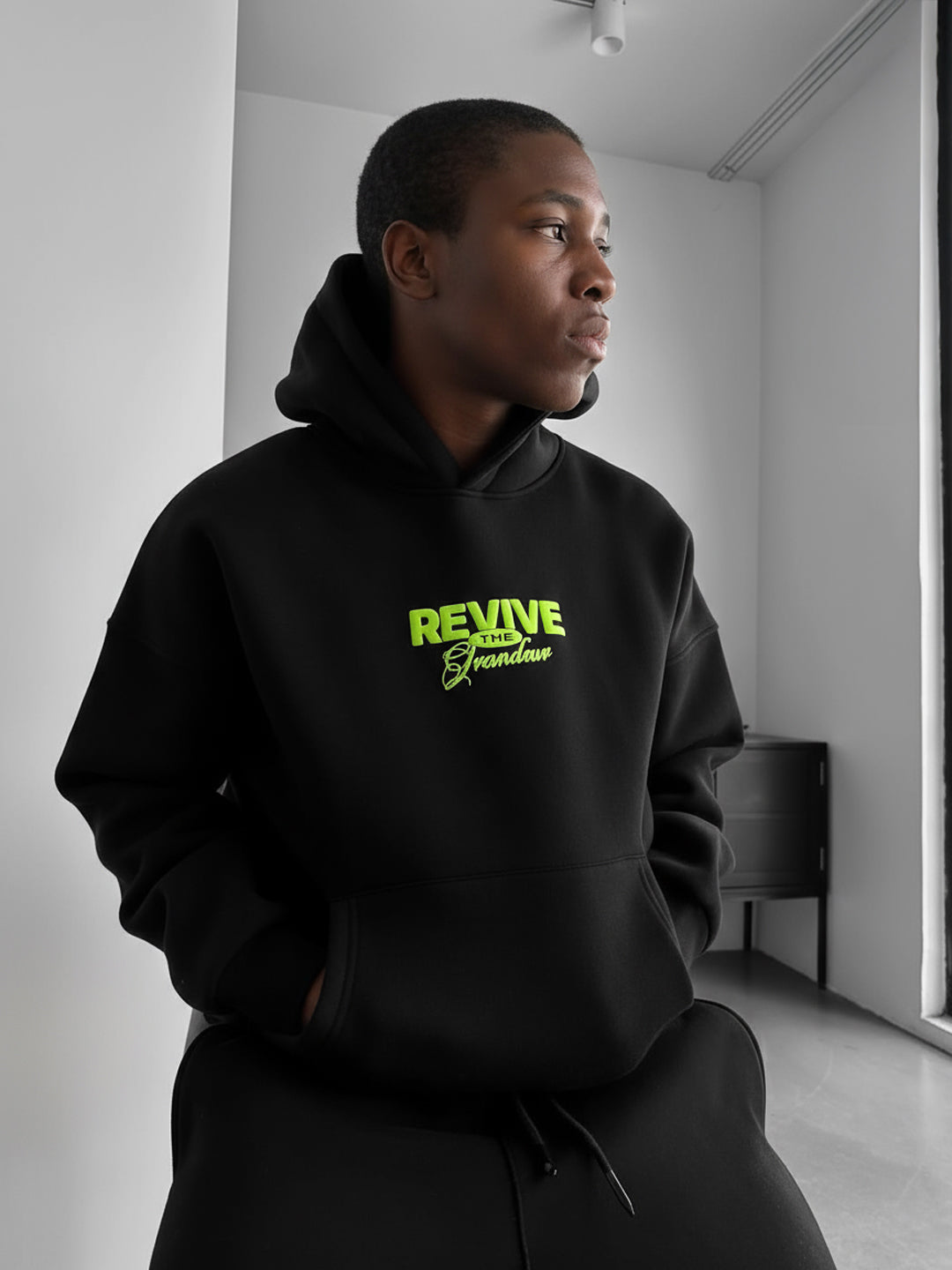 Revive the Grandeur Regular Fit Hoodie