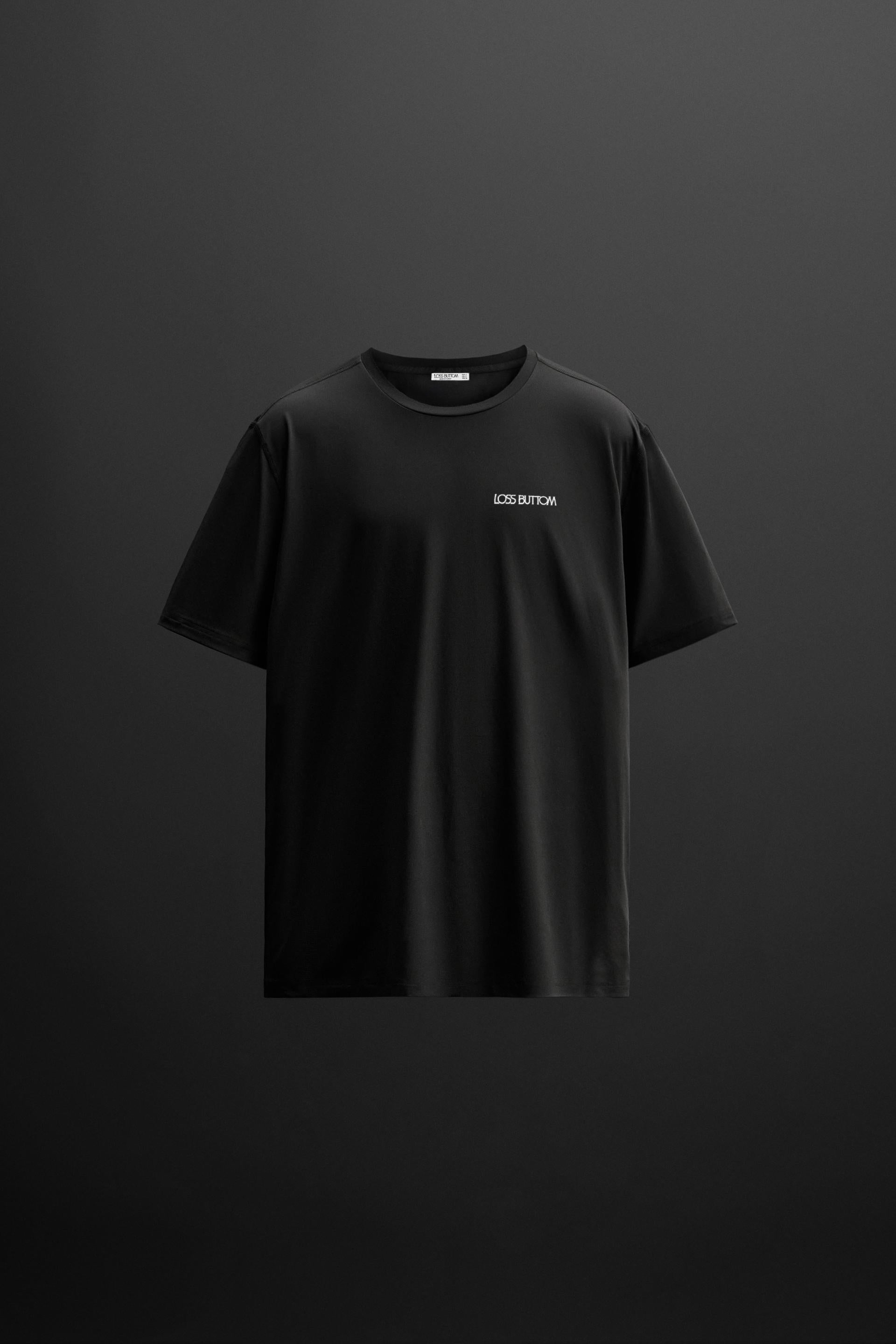 Sport Wear Kabartma Baskılı Logo Regular Fit T-Shirt