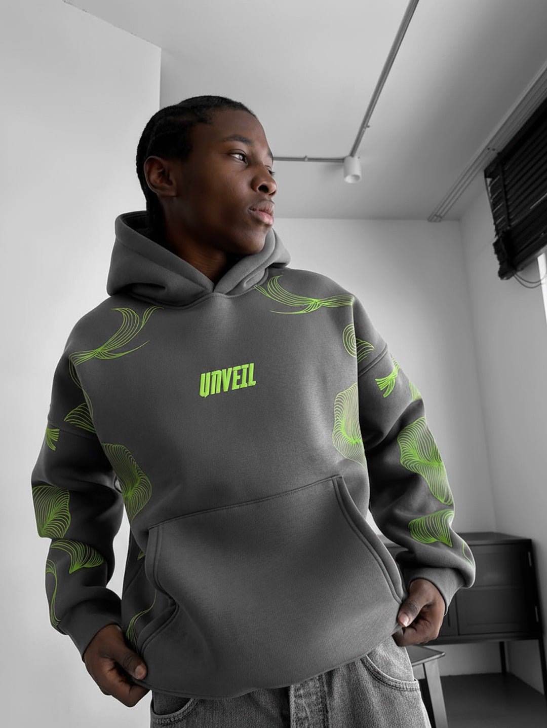 Unveil Sparrow Regular Fit Hoodie