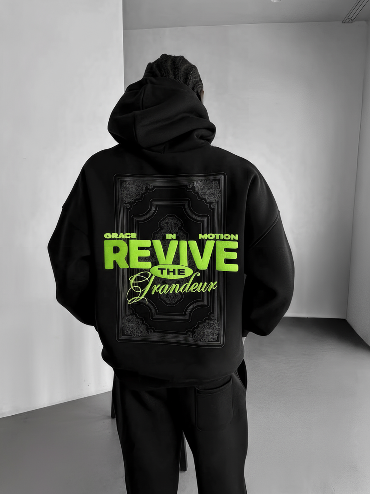 Revive the Grandeur Regular Fit Hoodie