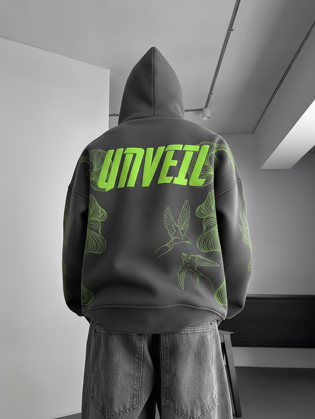 Unveil Sparrow Regular Fit Hoodie